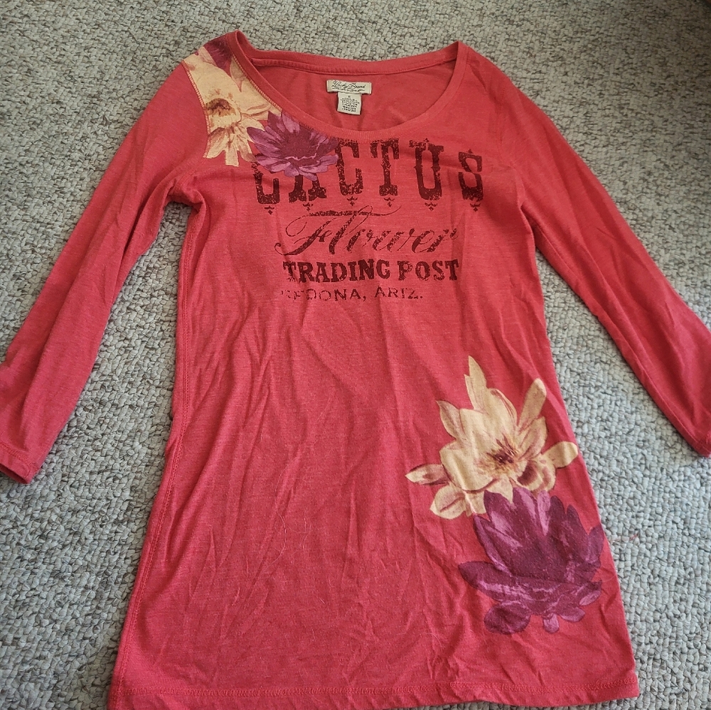 Lucky Brand Red Top